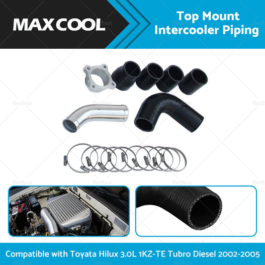 Intercooler Pipe Kit Suitable For Toyota Hilux 3. 0 1KZ-TE Turbo Diesel 2002-2005-0