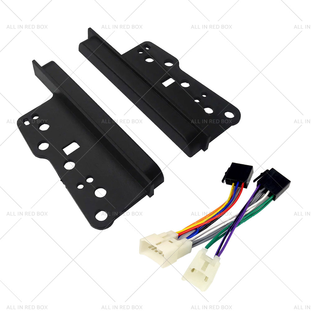 Stereo Double Din Dash Facia Fascia Kit  ISO Wiring Harness Suitable For Toyota-4