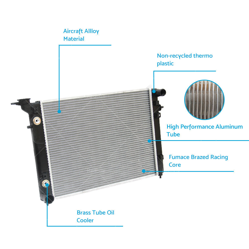 Radiator Suitable For Toyota Lexcen 91-97 Holden Commodore 91-00 VP VR VS V6-3