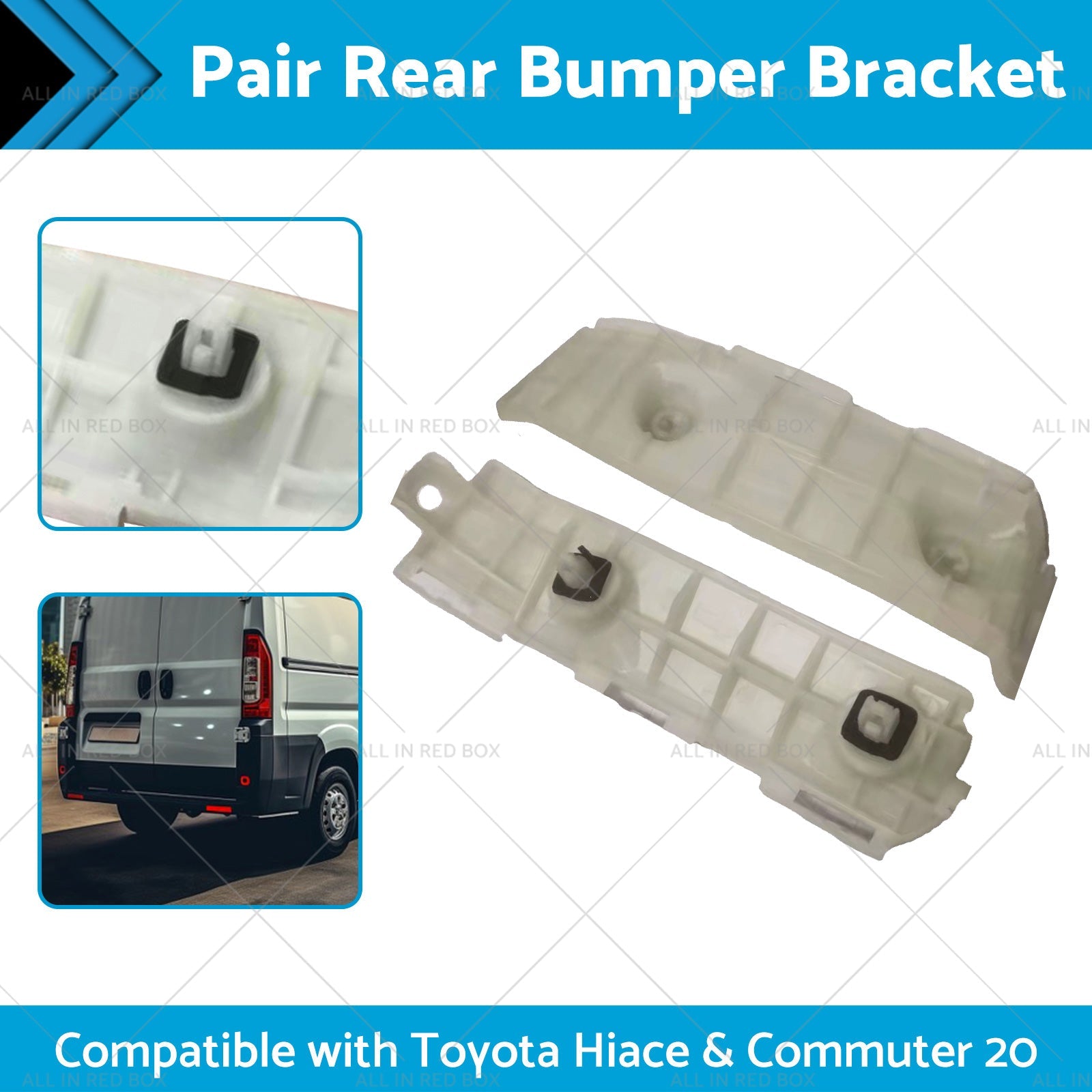 Left Hand Right Hand Rear Bumper Bracket Suitable For Toyota Hiace Commuter05-19-1