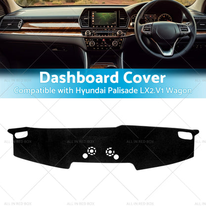 Non-Slip Dash Mat SuitableFor Hyundai Palisade Wagon NO HEADS UP DISPLAY 2020-23-2