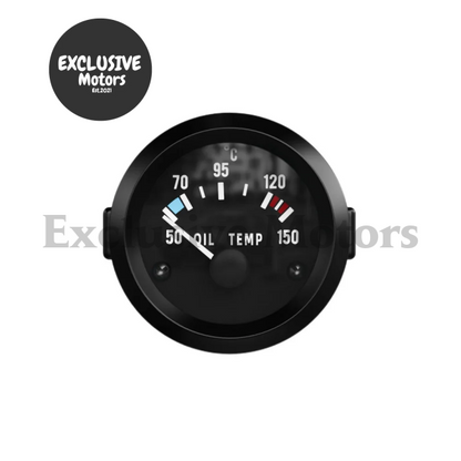 52Mm Water Temp Oil Voltmeter Vacuum Boost Air/Fuel Ratio Egt Gauge