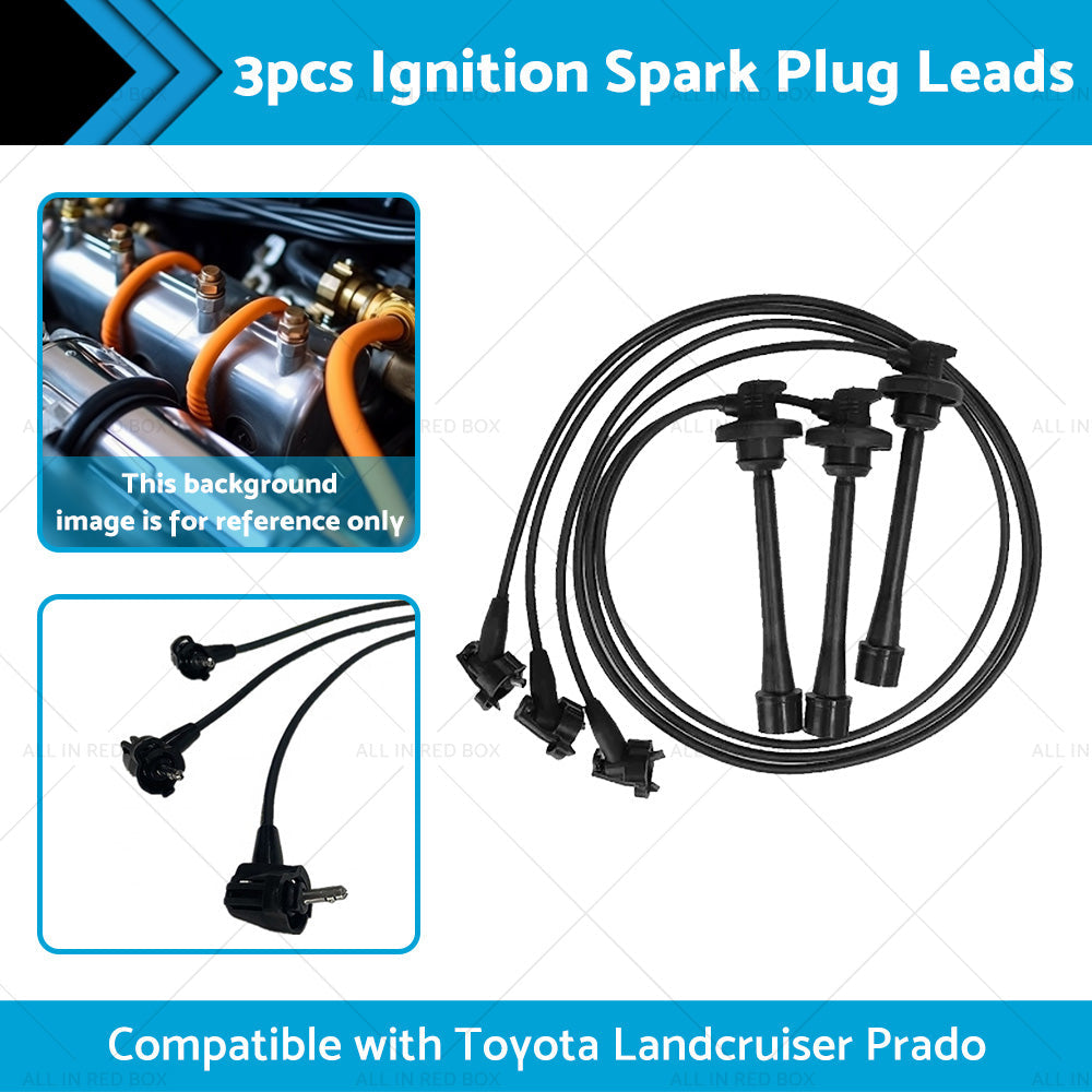 Ignition Spark Plug Leads Suitable for Toyota Landcruiser Prado 3. 4L V6 96-05-1