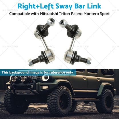 LeftRight Sway Bar Link Suitable for Mitsubishi Triton L200 2WD 4WD 06-15 2x-3