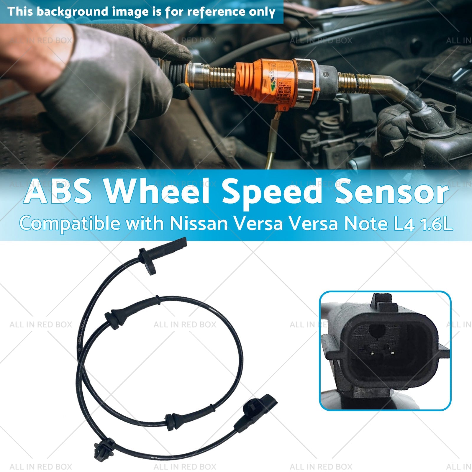 ABS Wheel Speed Sensor Suitable for Nissan Versa Versa Note L4 1.6L Front L or R-2