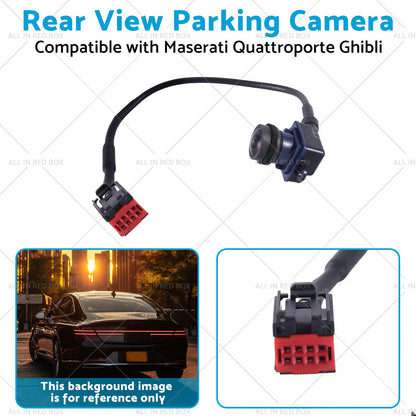 Rear View Parking Camera Suitable for Ghibli 14-16 Maserati Quattroporte 13-16-3
