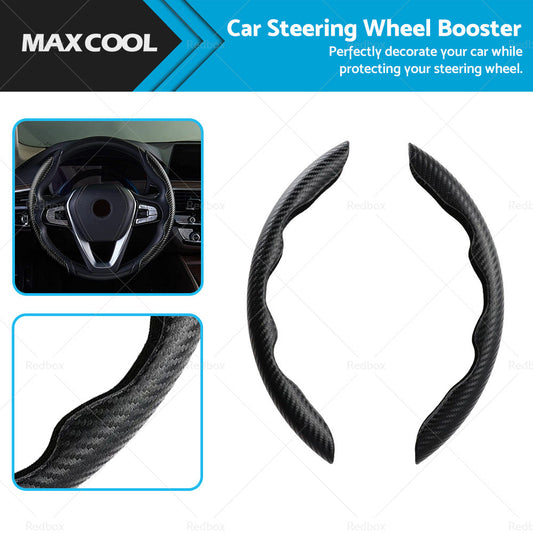 Carbon Fiber Steering Wheel Cover for Honda Civic 2016-2021