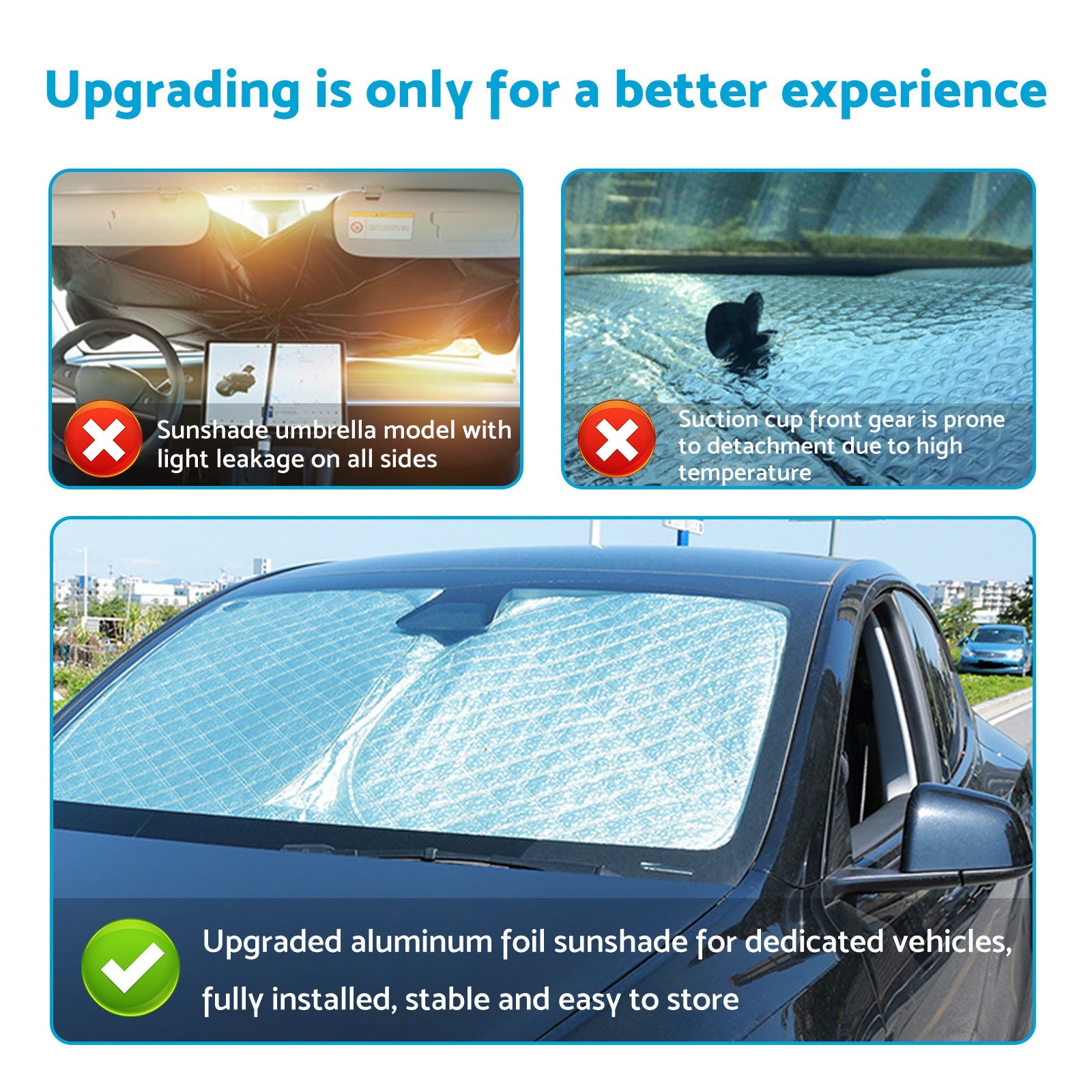 6 Layer WindScreen Sun Shade Suitable For Nissan Qashqai 2023-2025 UV Protection-1