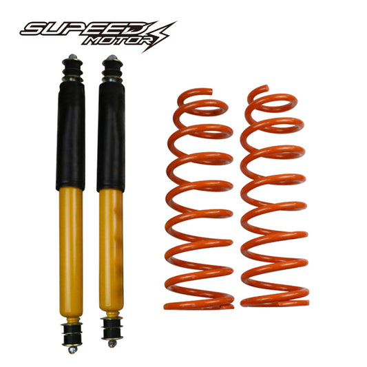 Rear 2 inch  50MM Lift Shock Coil Spring Suitable For Toyota Land Cruiser 80 Series-0