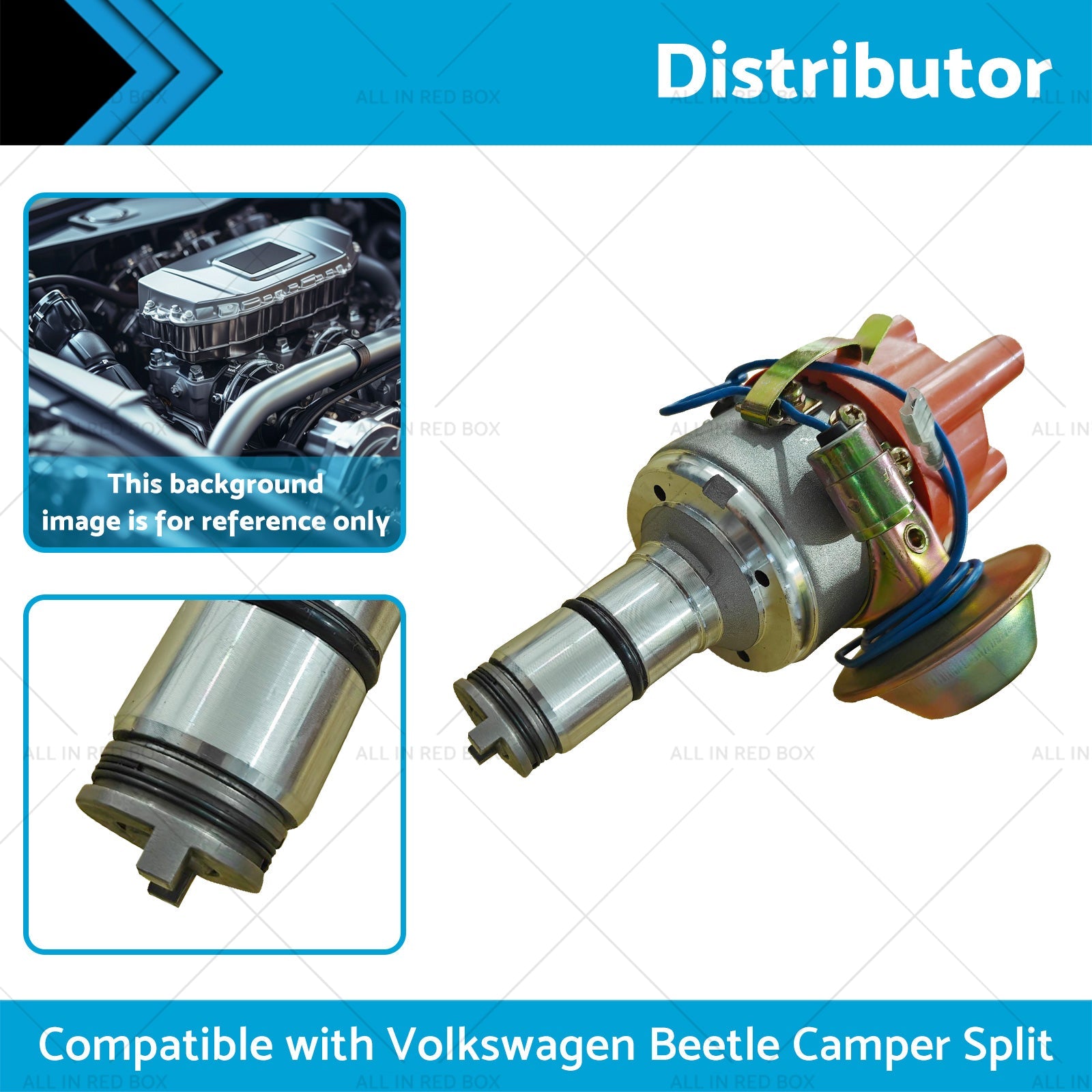 Vacuum Advance Engine Distributor Suitable For Volkswagen Beetle Camper 61-79-1