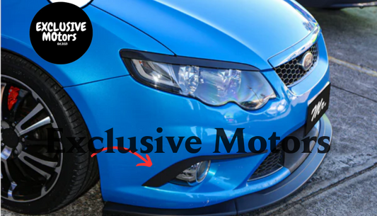 Plastic Canard Wing Blades for Ford Falcon FG XR6/XR8 2008-2014 Foglight