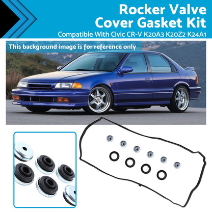 Rocker Valve Cover Gasket Kit Silicone Suitable For Honda Integra DC5 K20A K20Z-0