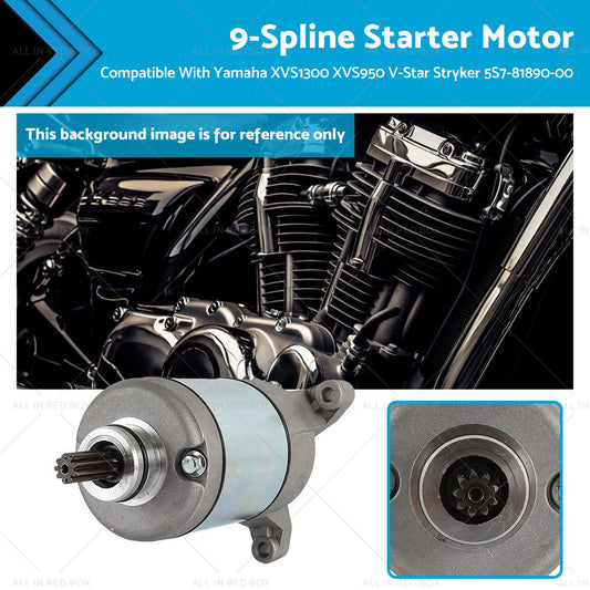 Starter 9-Spline Suitable For Yamaha XVS1300 XVS950 V-Star Stryker 10-17-0