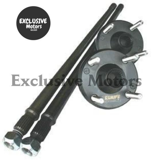 Quaife Semi Float Hub Kit with axles