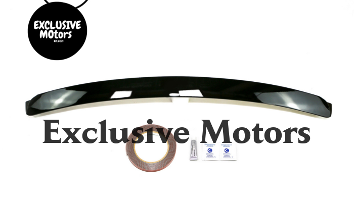 Black Rear Roof Spoiler for BMW 3 Series E46 Sedan 1999-2006