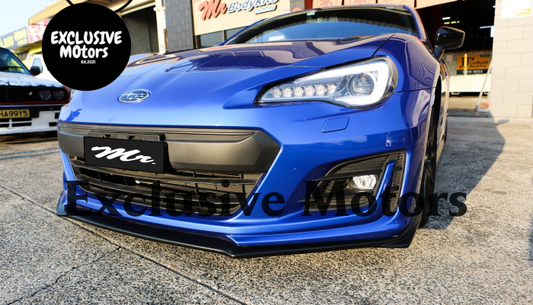 STi  Front Bumper Lip Spoiler for Subaru BRZ 2017-2021