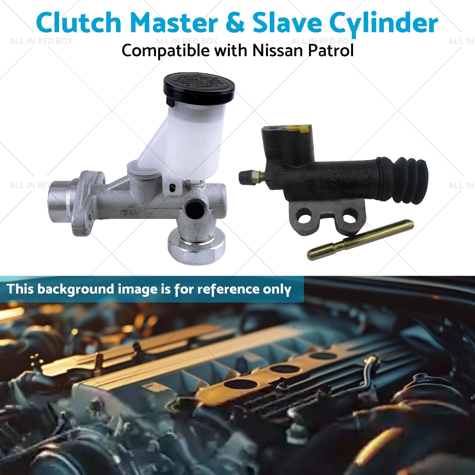 Clutch Slave  and  Master  and  Booster Cylinder Suitablefor Nissan Patrol GU Y61 4. 2L-4