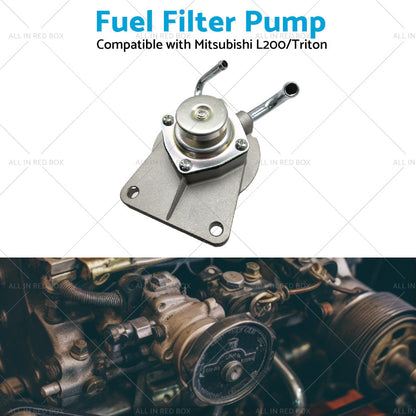 Diesel Fuel Filter Primer Pump Suitable For Mitsubishi Triton ML MN 2. 5L 05-15-3