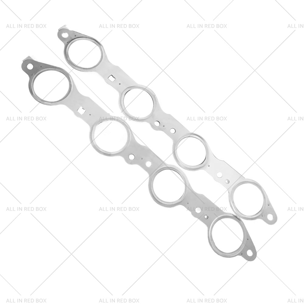 1 Pair Exhaust Manifold Header Gasket Suitable For LS LS1 4. 8 5. 3 5. 7 6. 0 6. 2L-3