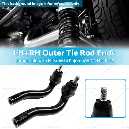LHRH Outer Tie Rod Ends Suitable for Mitsubishi Pajero Commercial Triton 4WD ML-2