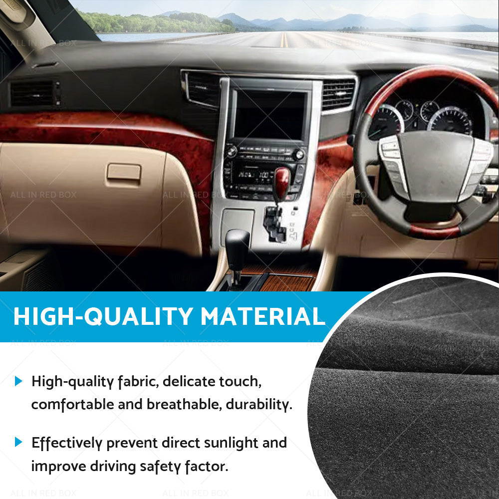 Non-Slip Dash Mat Suitable For Toyota Alphard H20W 2008-2014 Dashboard Cover-4