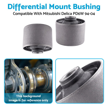 Differential Mount Bushings Suitable For Mitsubishi Delica PD6W 1994-2004-3