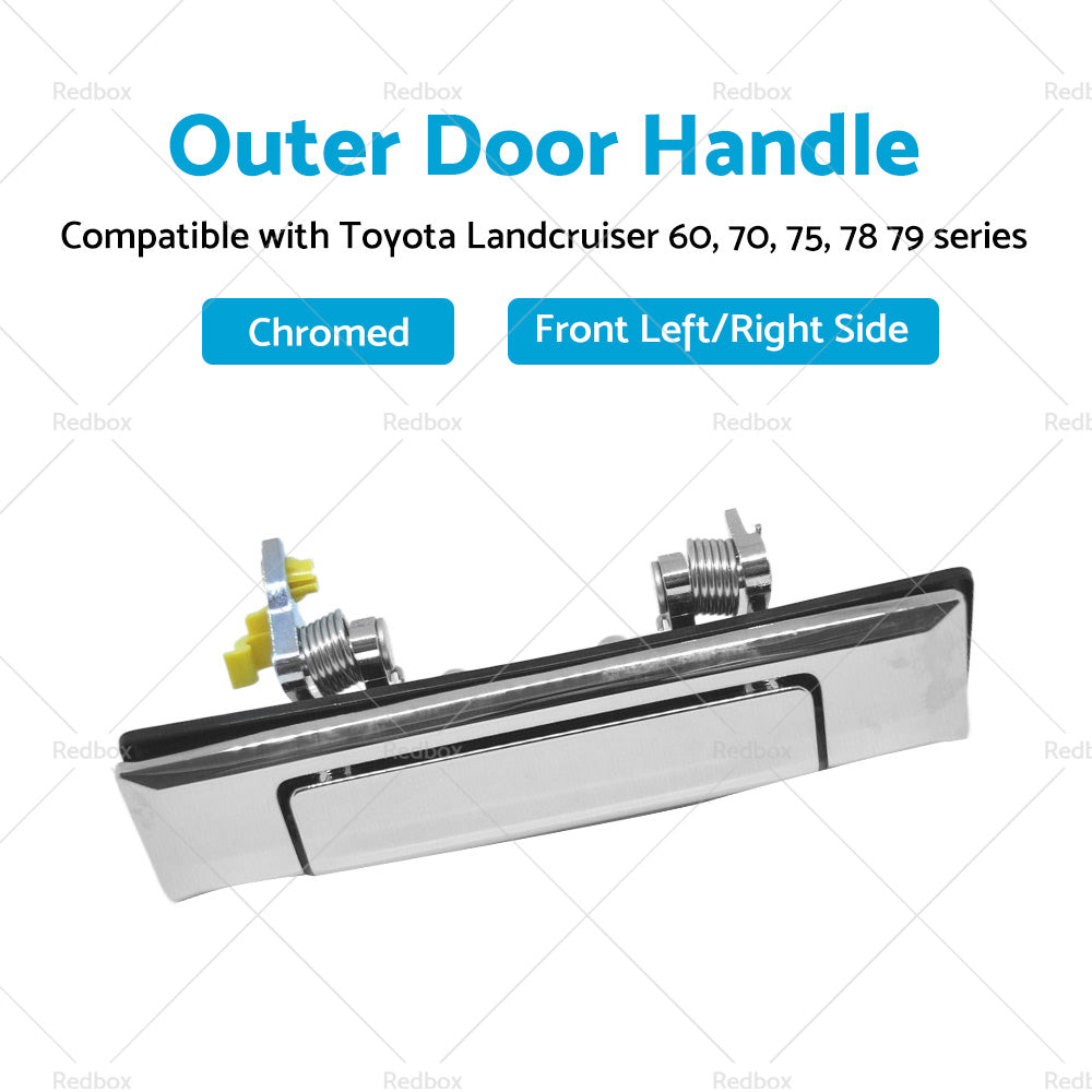 Door Handle Front LH or  RH Suitable for Toyota Landcruiser 60 70 75 78 79 80-07-3