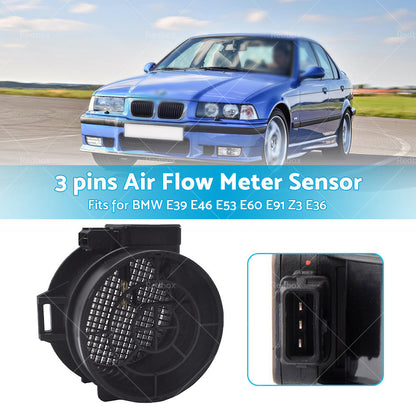 Air Flow Meter MAF Sensor Fit for BMW E36 E39 E46 E53 E60 E91 X5 Z3 5WK96132Z-2