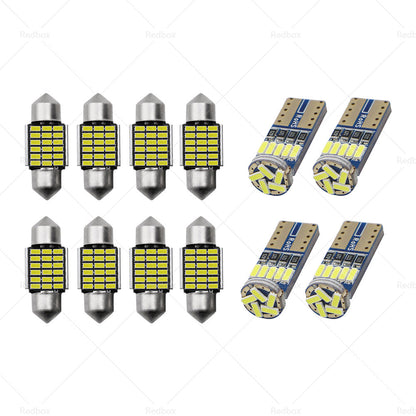 12Pcs Interior LED Light Upgrade Kit Suitable For Toyota Landcruiser Prado 150-2