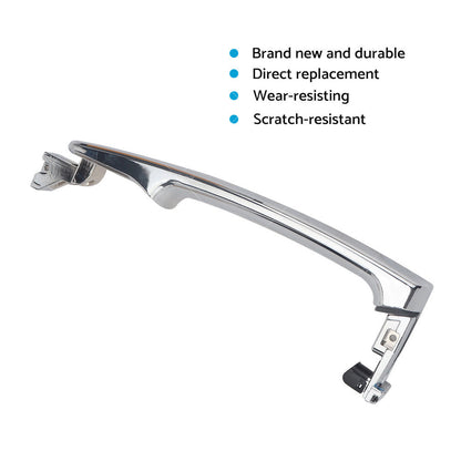 For Nissan XTrail T31 2007-2013 REAR LH Left  or  RH Right Outer Door Handle Chrome