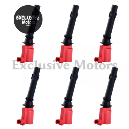 6 X Ignition Coil Pack For Ford Ba Bf Falcon 2002-2008