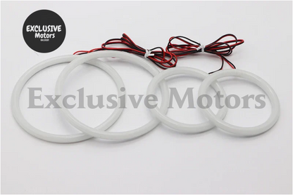 6000K White Angel Eyes Kit For 2003-2007 Bmw E60 E61 M5