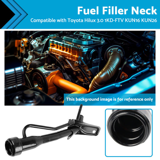 Fuel Filler Neck Suitable for Toyota Hilux 3. 0 1KD-FTV KUN16 KUN26 2005-2015-0