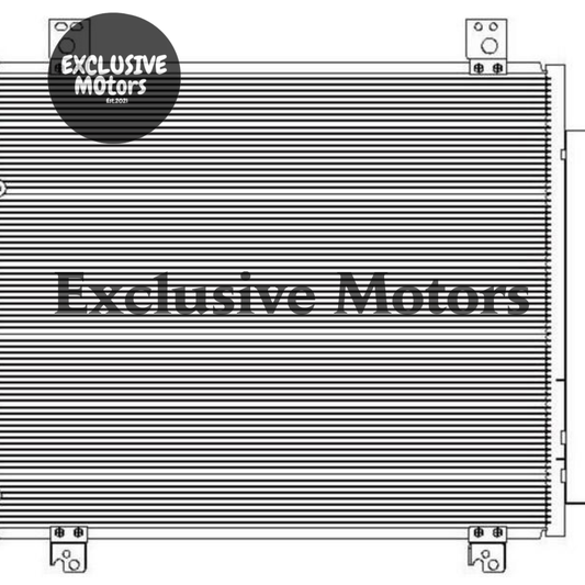 Right Air Conditioning Condenser for Toyota Hiace (2004 - 2024)