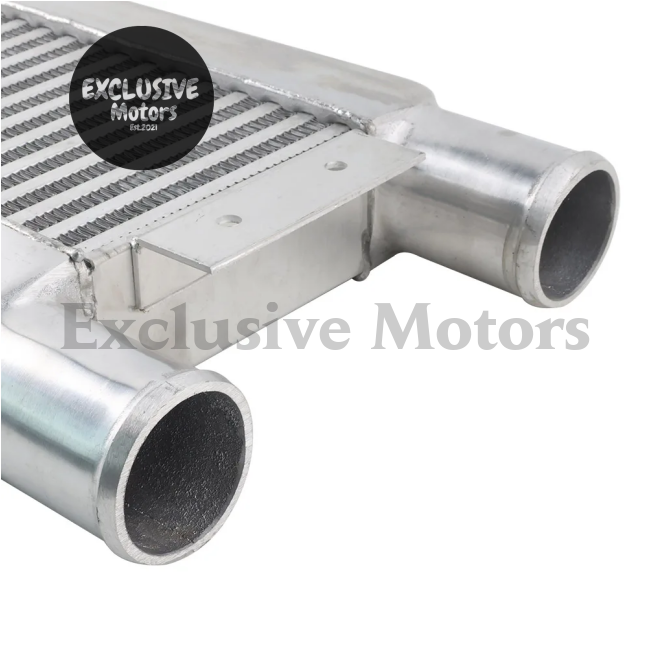 610 Mm X 280 77 Mm. Turbo Intercooler Aluminum Plate Type 2.5’’ Inlet/Outlet