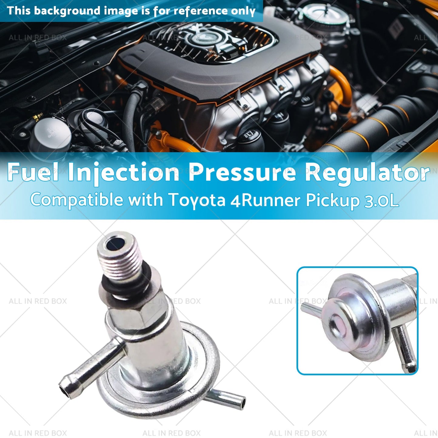 Fuel Injection Pressure Regulator Suitable for Toyota 4Runner Pickup 3. 0L 88-95-2