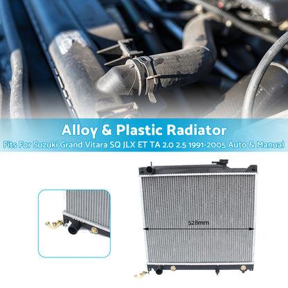 Radiator Cool for Suzuki Grand Vitara SQ JLX ET TA 2. 0 2. 5 Auto Manual 1991-2005-4