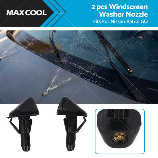 2 pcs Windscreen Bonnet Washer Jet Nozzle For Nissan Patrol GQ B8930-20A00 88-97-0