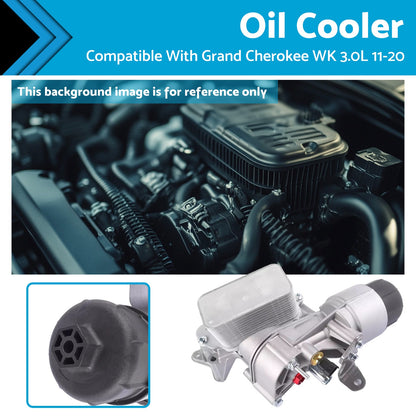 Oil Cooler Assembly Suitable For Jeep Grand Cherokee 3.0L 068269916AB 68477666AA-0