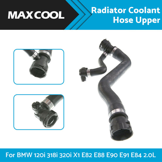 Upper Radiator Coolant Hose for BMW 120i 318i 320i X1 2004-2015