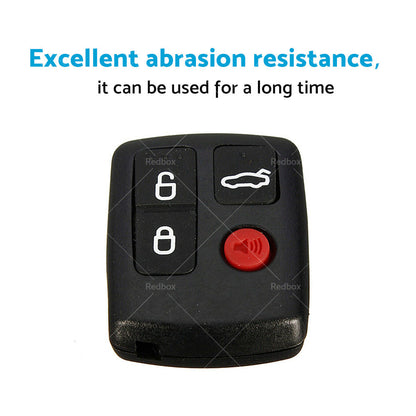 4 Button 433MHz Complete Remote Key Fits Ford Territory SX XR6 XR8 Falcon BA BF-3