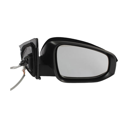 Black No Autofold Right Side Door Mirror Suitable for Toyota RAV4 2013-2018 No Autofold Function-0