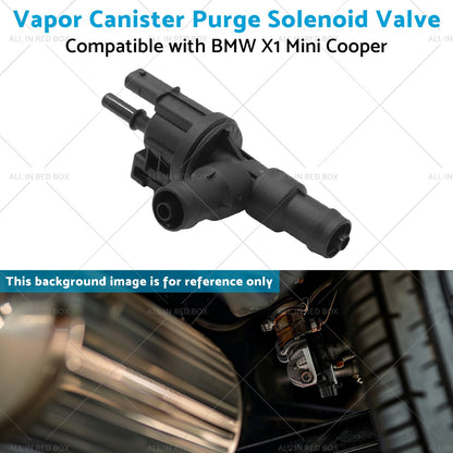 Vapor Canister Purge Solenoid Valve Suitable for BMW X1 Mini Cooper 13907614013-4
