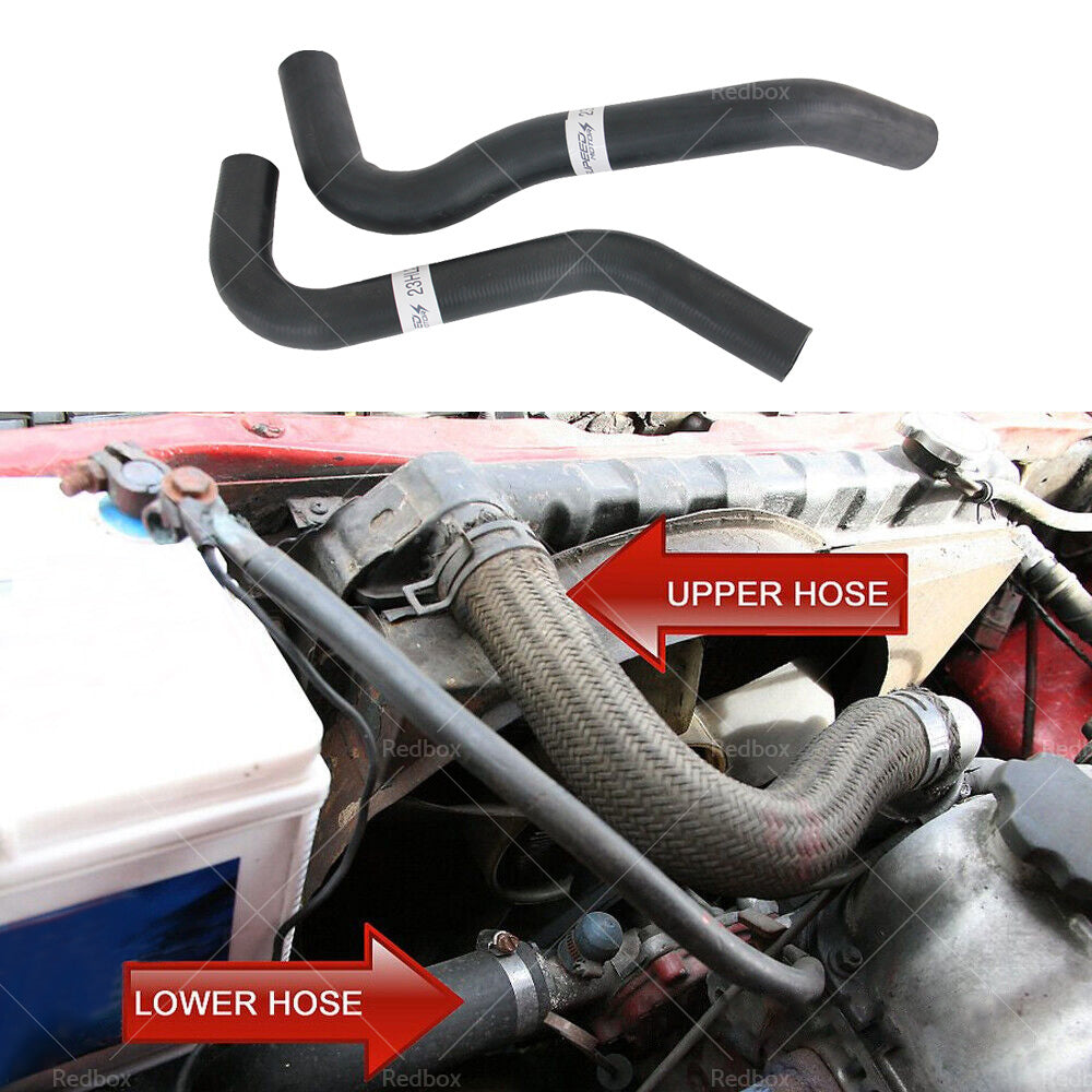 Upper & Lower Radiator Rubber Hose Suitable for Holden Commodore Toyota Lexcen VN 3.8L 88-90-4