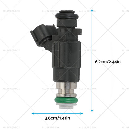 4PCS Fuel Injector Suitable for Nissan X-Trail T30 QR25 2. 5L 4 CYL 2001-2005-2