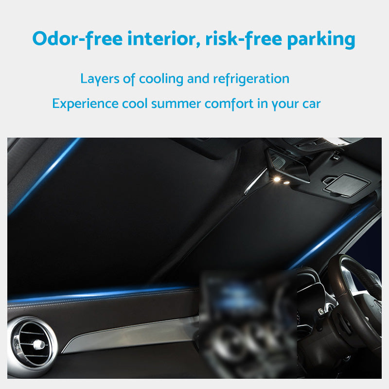 WindScreen Sun Shade Suitable for Toyota RAV4 19-24 6 Layer Thick UV Protection-4