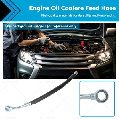 Engine Oil Coolere Feed Hose Suitable For Mitsubishi Pajero 3. 0 Wagon 1991-2000-0