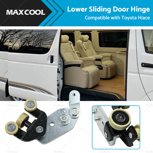 Left Sliding Door Lower Hinge Roller Bracket Suitable For Toyota Hiace Van 05-15-0
