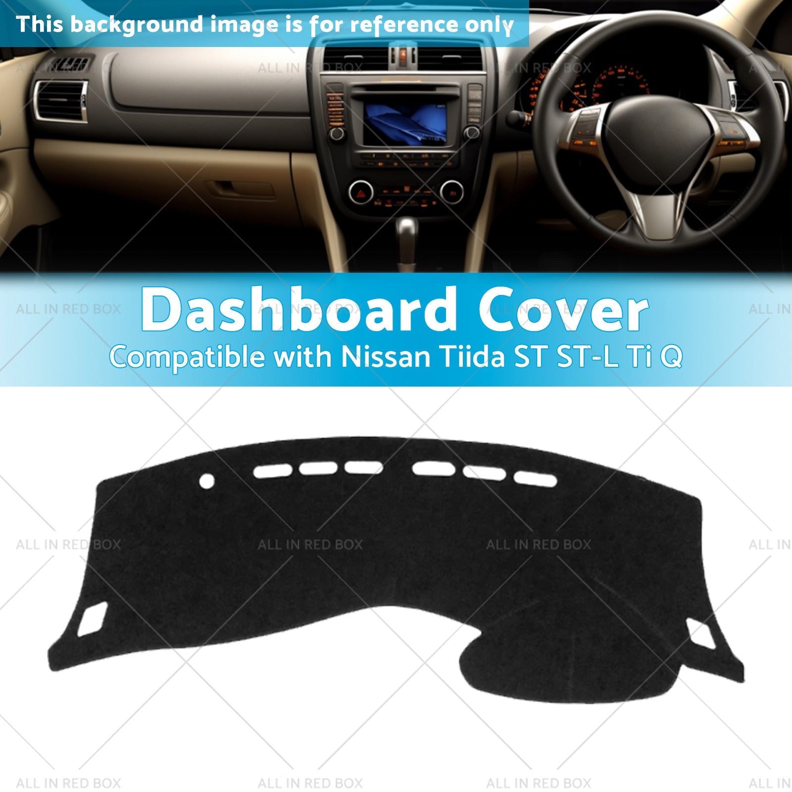 Dash Cover Mat Dashboard Pat Suitable For Nissan Tiida C12 13-23 Dashboard Pad-2