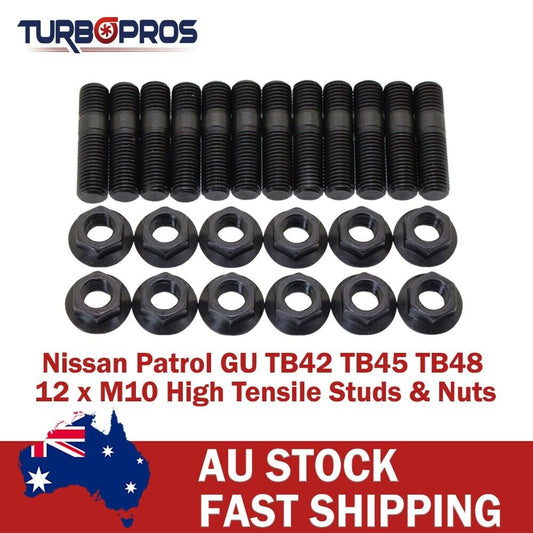 High Tensile Exhaust Manifold Stud Kit for Nissan Patrol TB48 4.8L
